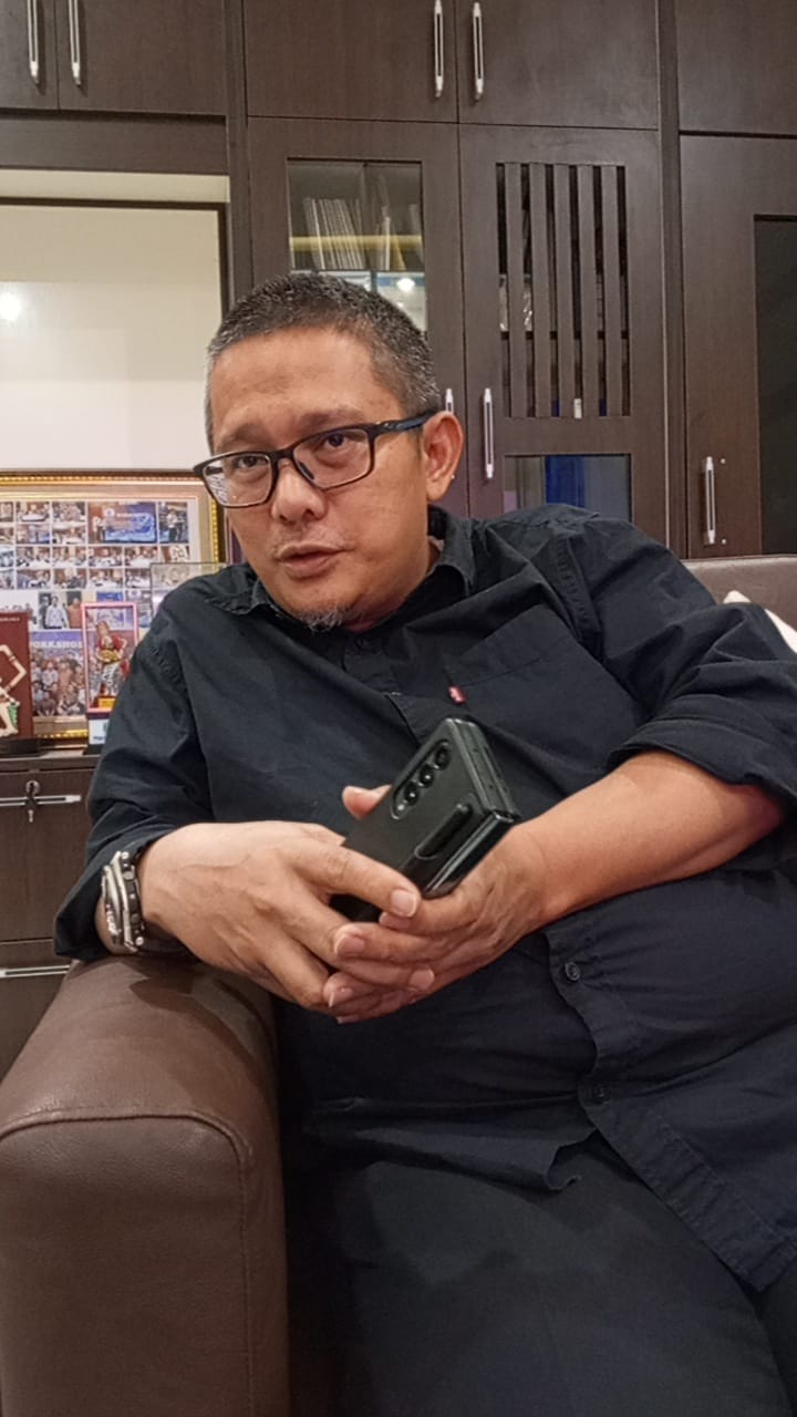 Direktur Umum Perumda Tirta Pakuan Kota Bogor, H Rivelino Rizky.