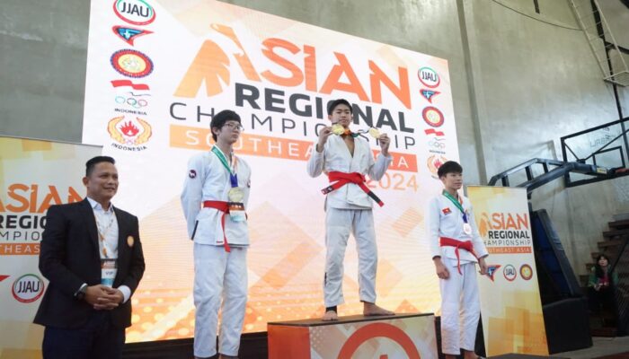 Keren, Pelajar Kota Bogor Raih Dua Mendali Emas di Kejuaraan Jujitsu Asian Regional Championship Southeastasia 2024