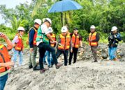 Haji Isam Bangun Jalan Gunakan Tailing Freeport, Wujudkan Progran Ketahanan Pangan 1 juta Hektar Sawah