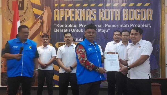 Resmi Dilantik, Appeknas Kota Bogor Siap Bersinergi dengan Pemkot dan DPRD