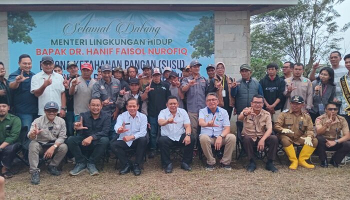Hanif Faisol Apresiasi Erif Farm, Sinergi Sektor Perternakan, Pertanian dan Konservasi Lingkungan