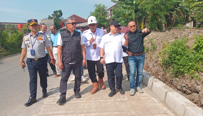 Sekda Kota Bogor Tinjau Persiapan Pembukaan Akses Jalan Pasar Jambu Dua, Untuk Permudah Masyarakat