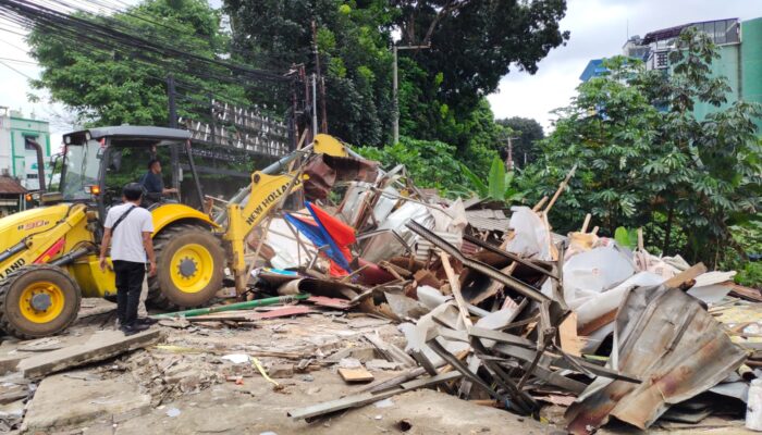 Satpol PP Bongkar 11 Bangunan Liar di Bogor Timur, Pedagang Mengindahkan Tiga Surat Teguran