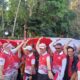 PWI Kota Bogor Ikuti Kirab Merah Putih dan Sampaikan Apresiasi ke panitia