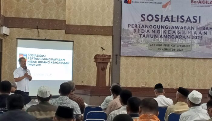 Pemkot Sosialisasikan LPJ Hibah Bidang Keagamaan