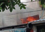 Diduga Gas Melon Bocor, Warung Padang Ludes Terbakar