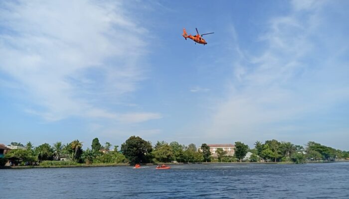 Basarnas dan BPBD Kota Bogor Latihan Gabungan Evakuasi Udara, Siap Siaga Liburan Idul Fitri