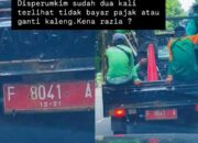 Viral di Medsos Mobil Disperumkim Diduga Tunggak Pajak, Ini Kata Kadis
