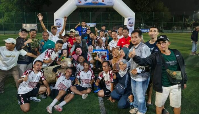 Tanah Baru Juara Camat Cup Bogor Utara, Dewan Dukung Jadi Kegiatan Rutin