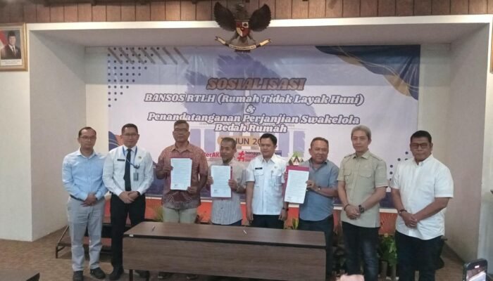 Disperumkim Sosialisasikan Bansos RTLH dan Bedah Rumah Kota Bogor